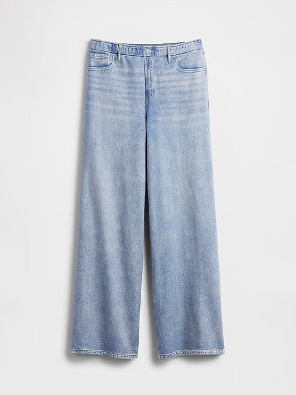 Gap Printed Knit Baggy Sweatpant Denim Jeans - XS
